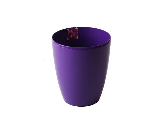 Горшок пластиковый Орхидея 2 л сиреневый