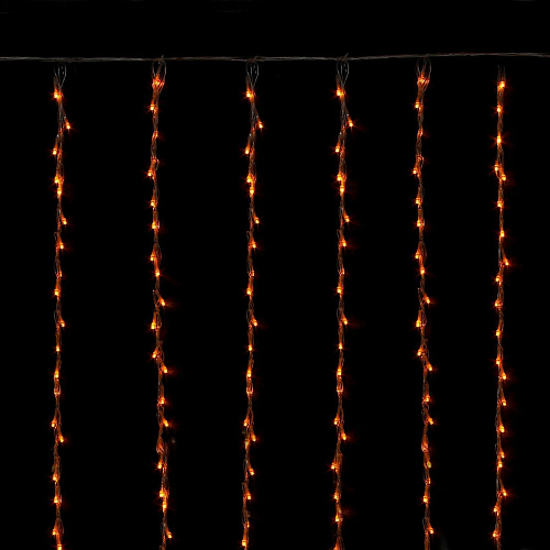 Гирлянда Дождь уличная Ширина 2м LED800-220 V ЖЕЛТЫЙ