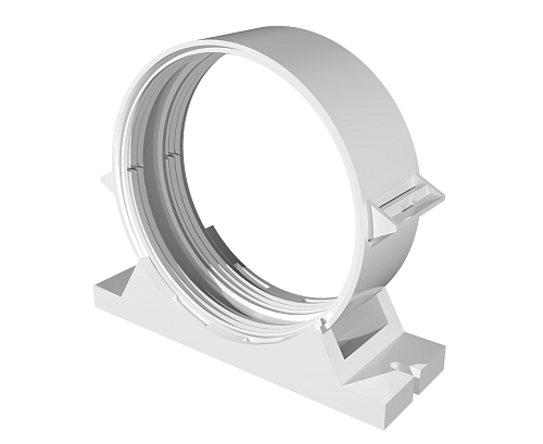 Держатель-соединитель пластиковый с уплотнителем D125