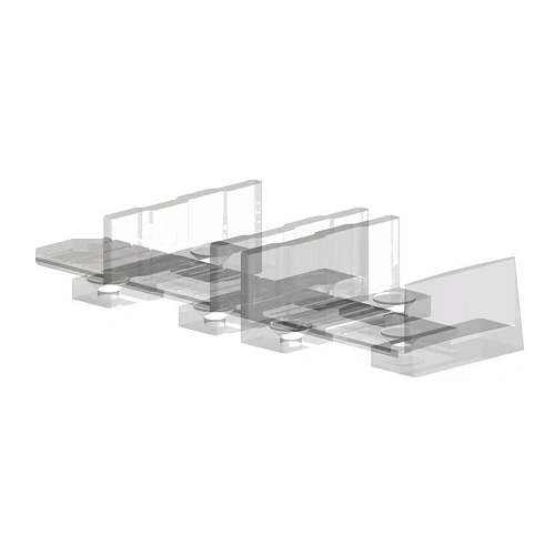 Комплект проводник нижний с саморезами