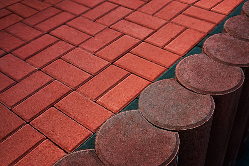 Палисад круглый 120х150х500 серый