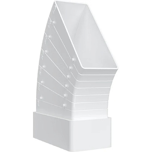 Колено КРП 55х110 разноугловое пластик ERA