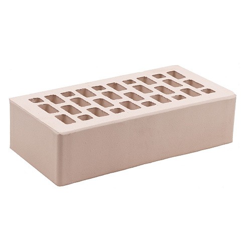 Кирпич лицевой М-175 Воротынск 1,4 НФ белый жемчуг