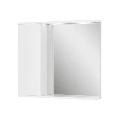 Зеркало-шкаф Lake 80 левое (белый)