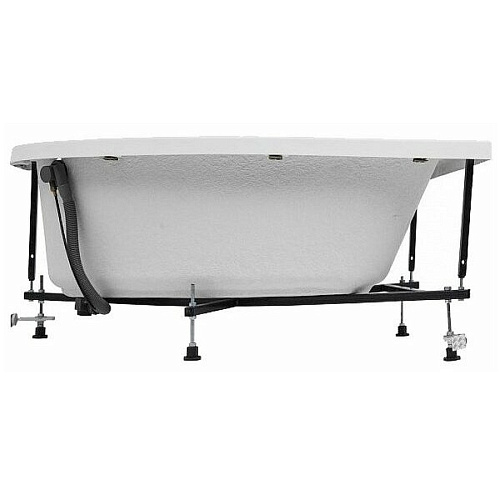 Ванна акриловая асимметричная AQUANET Mia 140x80 R правая с каркасом 246887