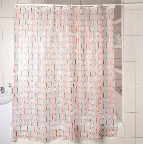 Штора для ванной EVA Капли 180х180 Штора для ванной EVA Капли 180х180