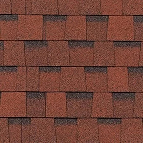 Гибкая черепица ТН Shinglas Ранчо Красный. Упаковка 2кв.м