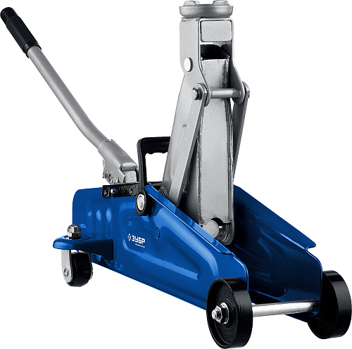 Домкрат ЗУБР ПРОФЕССИОНАЛ Т30 2т 135х330мм подкатной гидравлический