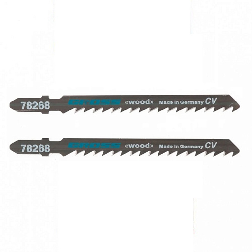 Полотна для электролобзика по дереву 2шт GROSS