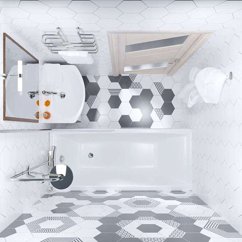 Ванна акриловая TRITON Джена 170х70 без каркаса