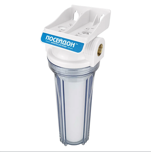 "Колба Посейдон sl  бел./ прозрачный двойной 1/2"""