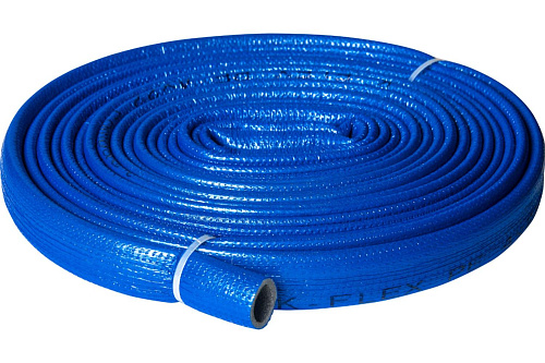Трубная изоляция пенополиэтилен VALFEX d18/4мм Синяя 10м