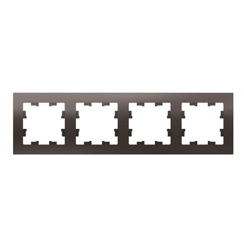 Рамка Schneider ATLASDESIGN 4 поста мокко