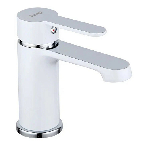 Смеситель для раковины Frap 1041 белый 