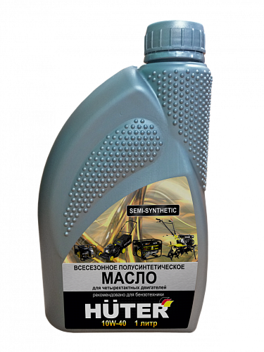 Масло полусинтетическое Huter 10W-40 для техники 1л