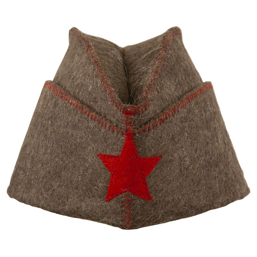 Шапка для бани Пилотка