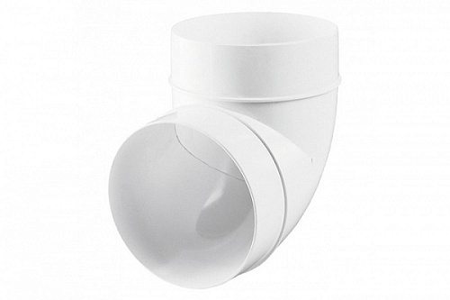 Колено Эвент 100 круглое пластиковое