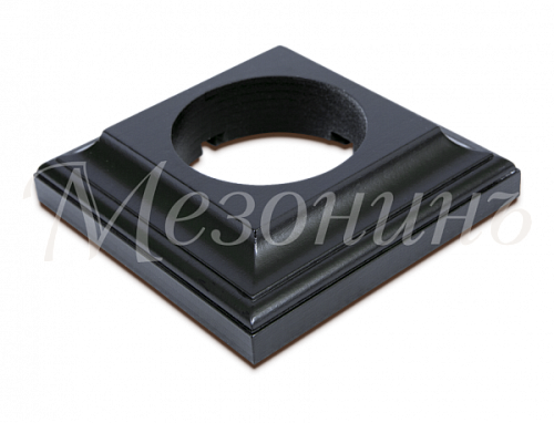 Рамка одноместная "Престиж" венге, для наружного и внутреннего монтажа, ТМ "МезонинЪ" GE70706-36