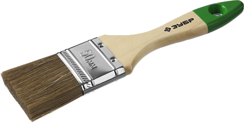 Кисть плоская ЗУБР 50мм для высокотекучих ЛКМ