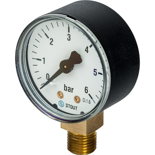 Манометр радиальный до 6 бар