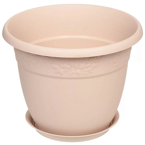 Кашпо Рябина 10л латте