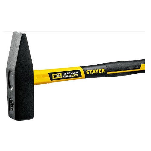 Молоток STAYER HerculesI слесарный фиберглассовая ручка 2000г
