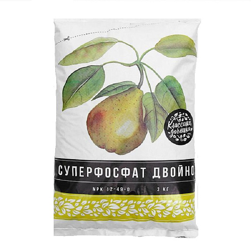 УМС Суперфосфат двойной азотосодерж.. 3кг Классика Дачника