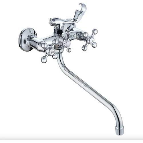 Смеситель для ванны хром