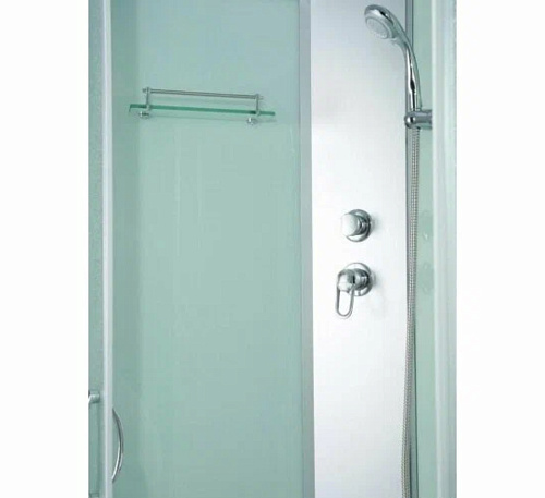 Душевая кабина Erlit ER3508TP-C3-RUS 80х80,1/4 круга, стекл.матовое,профиль серебр высокий под,сифон