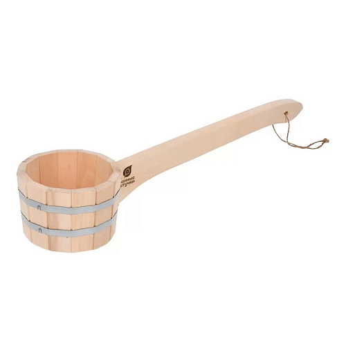 Ковш бондарный 0,6л с горизонтальной ручкой