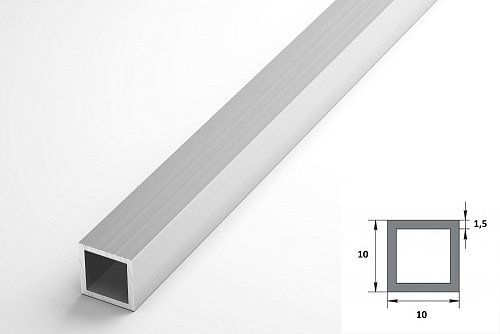 Труба квадратная 10*10*1,0