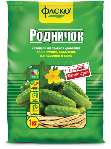 УМС гранулированное для огурцов Родничок Фаско 1кг
