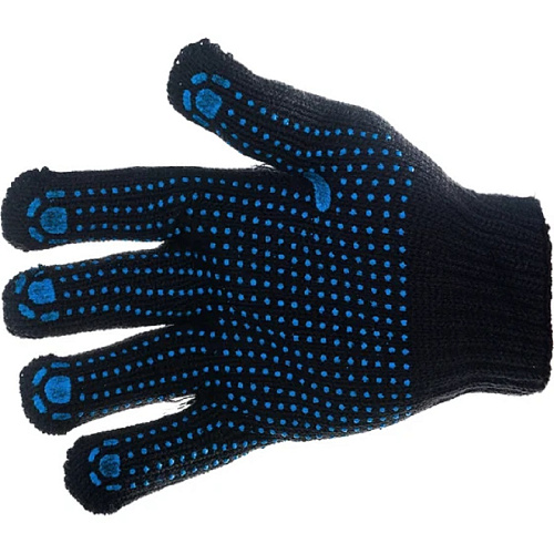 Перчатки утепленные ПВХ точка