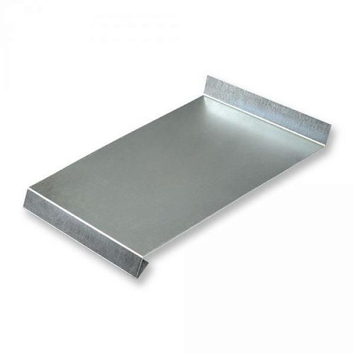 Отлив металлический 20х200х20 оцинкованный 2м