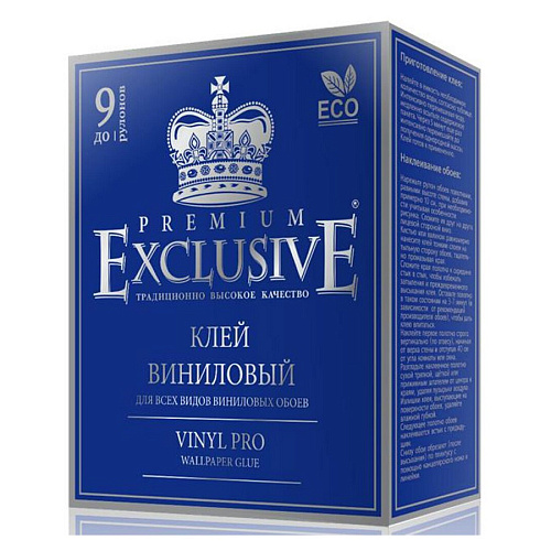 Клей EXCLUSIVE для стеклообоев PRO 250гр