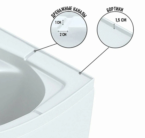 Душевая кабина Niagara NG 7309-14 100х100х215 матовое стекло высокий поддон 