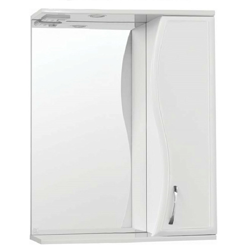 Зеркало-шкаф Панда 600 Волна