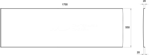 Экран для ванной Тритон София 170