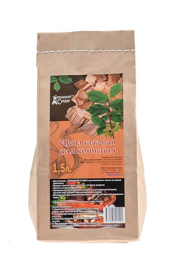 "Щепа для копчения""Бук""1,5л"