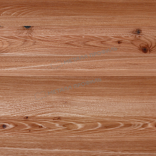 Сайдинг L-брус 15x240 Ecosteel Т Кедр 0,50мм