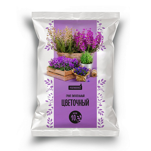 Почвогрунт универсальный Цветочный PAR TERRA 10л
