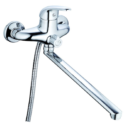 Смеситель для ванн c плоским изливом  Ф40 KLO7-A149