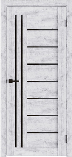 Дверное полотно D13/4-2 граф белый