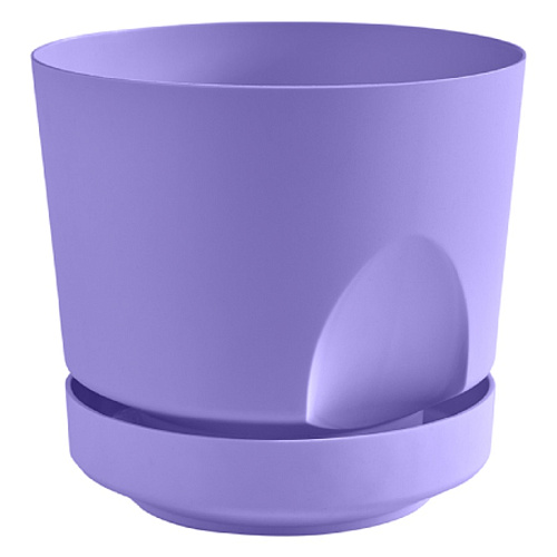 Кашпо 0,8л лаванда Тренд