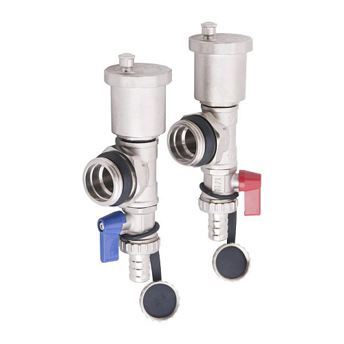 Тройник с клапаном и воздухоотводчиком