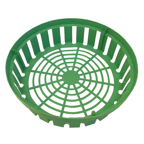 Корзина для лукович растений пластиковая круглая D30смН7см