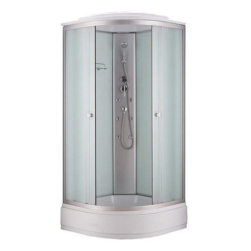 Душевая кабина Niagara NG 3304-14 90х90х215 низкий поддон матовое стекло