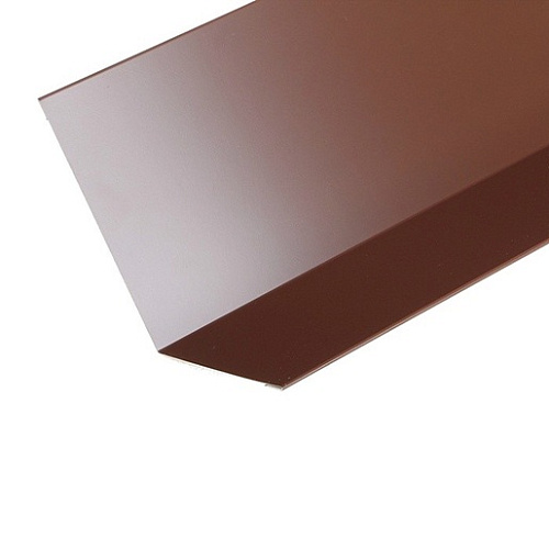 Планка примыкания 150х250 ПЭ RAL8017 2м