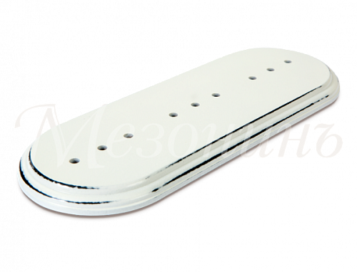 Подложка трехместная "Элегант", цвет- белый прованс, ТМ "МЕЗОНИНЪ" GE70713-37