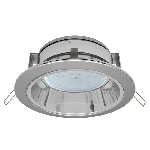Светильник встраиваемый Ecola Downlight GX53 H2R с рефлектором хром